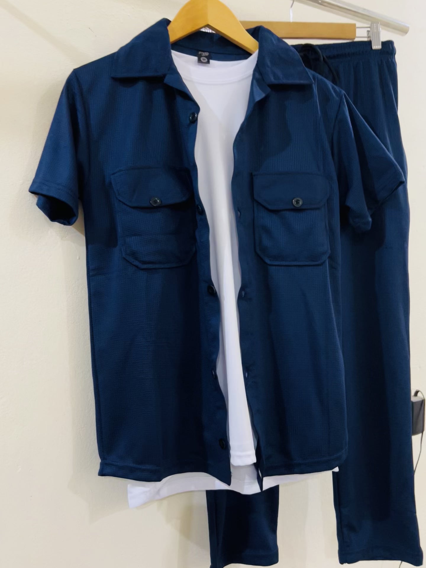 Premium Co-ord Set for mens -  Blue