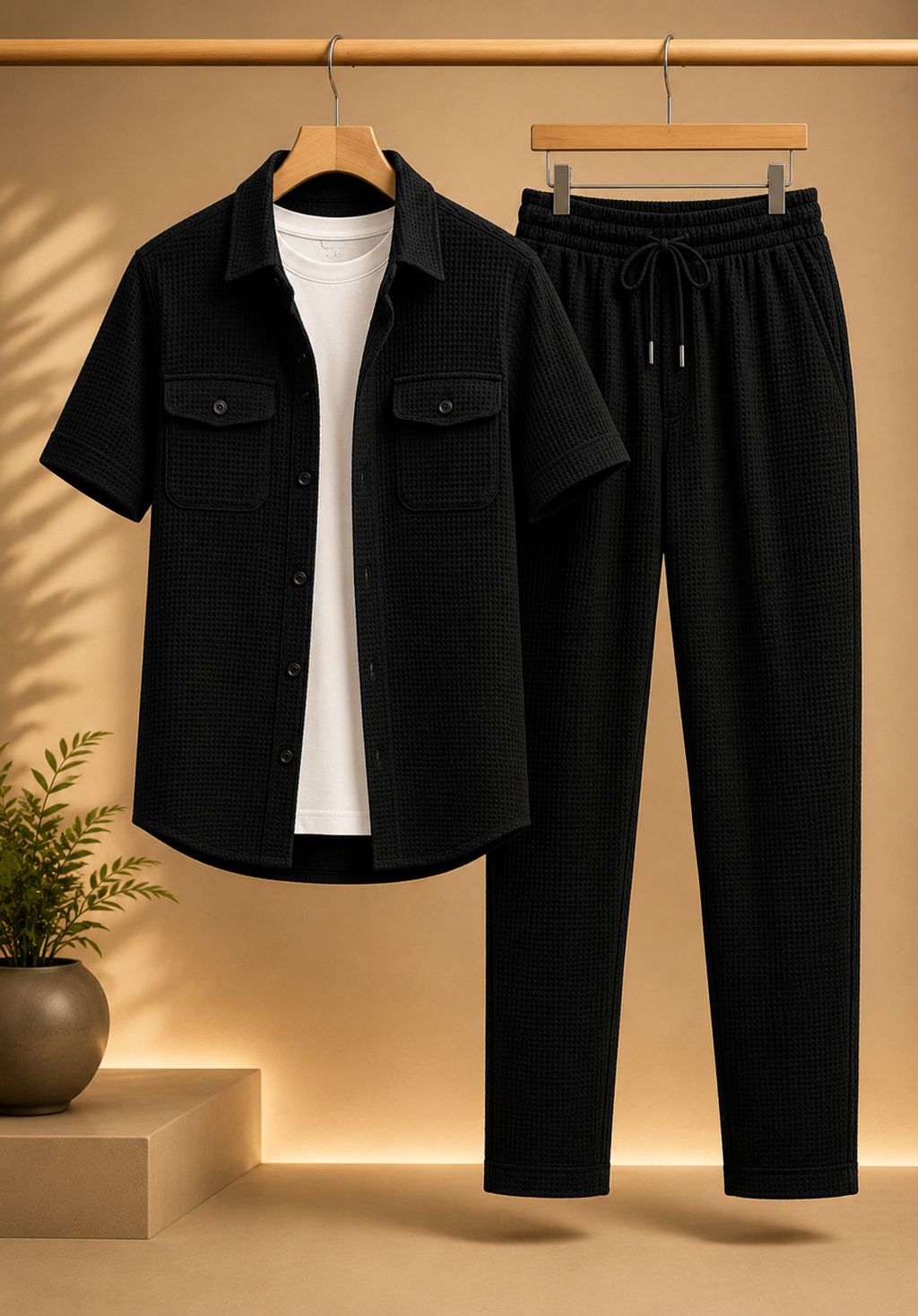Premium Co-ord Set for mens - Black