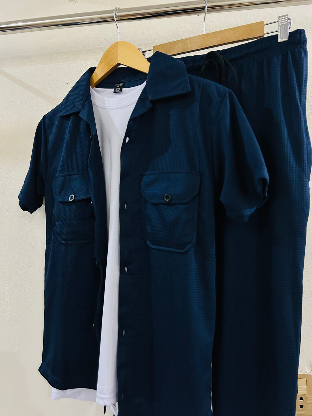 Premium Co-ord Set for mens -  Blue