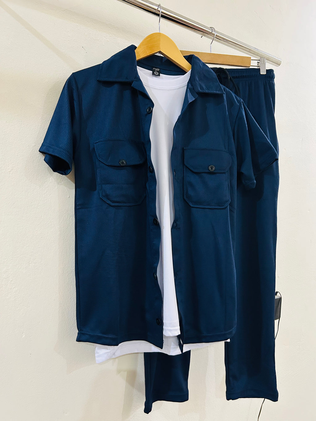 Premium Co-ord Set for mens -  Blue