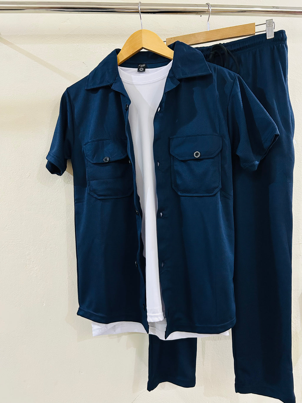 Premium Co-ord Set for mens -  Blue