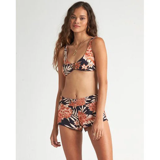 Tropical - themed bikini for a vacation - ready beach outfitBillabong Shadow Play Reversible Bralette