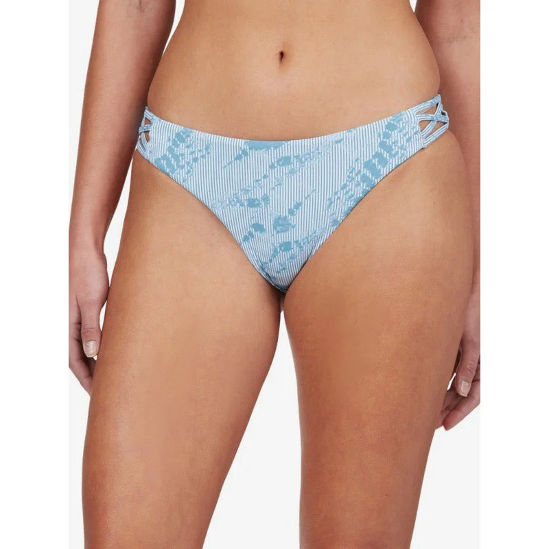 String bikini for a minimalistic and sexy beach styleRoxy Sea & Waves Reversible Printed Regular Bottom