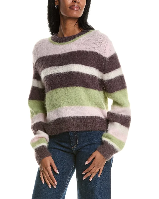 Plus - Size Women Sweater with a Flattering Fitba&sh Alpaca & Wool-Blend Pullover