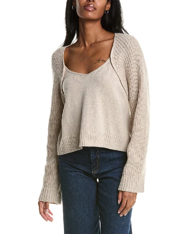 Organic Cotton Women Sweater for an Eco - Friendly Choiceba&sh Wool-Blend Pullover