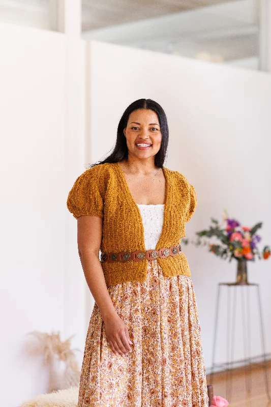 Plus - Size Women Sweater with a Flattering FitEnchanted Cardi Pattern