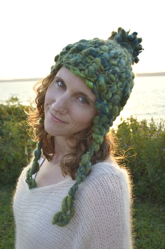 Lightweight Women Sweater for Spring and FallPixie Dust Earflap Hat Pattern