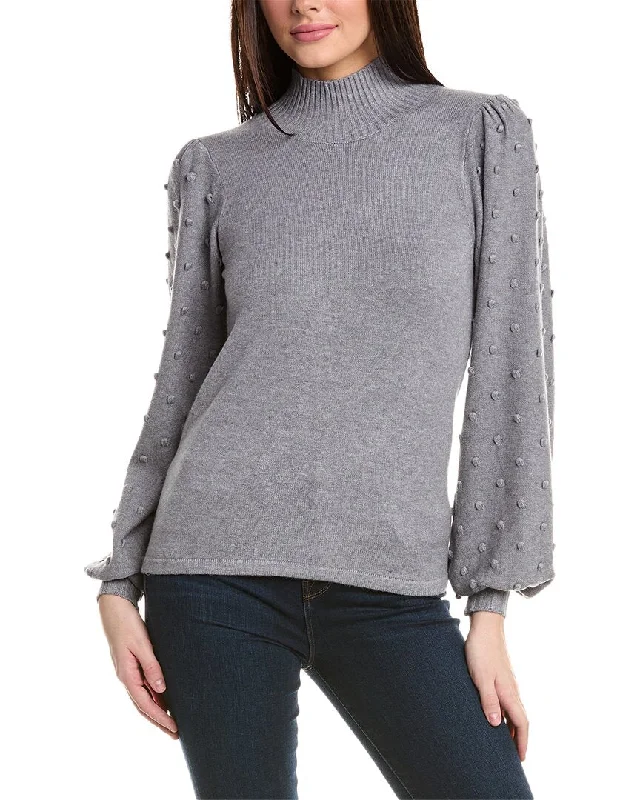 Organic Cotton Women Sweater for an Eco - Friendly ChoiceRain + Rose Turtleneck Sweater