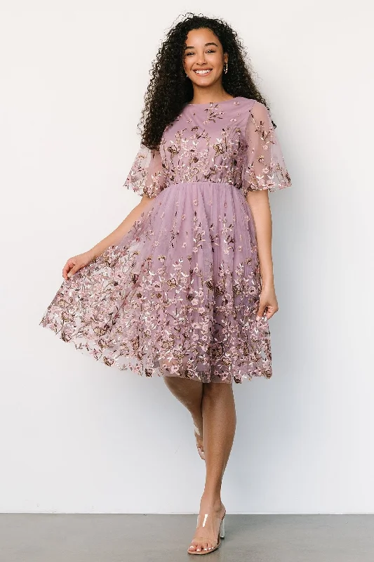 Little Black Women Dress with Sequins for a Glamorous Night OutDuchess Tulle Dress | Lilac Garden