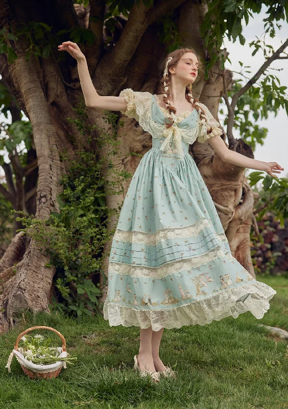 Ruffled Women Dress with Multiple Layers for a Playful and Girly StyleWoodland Fairy Dress