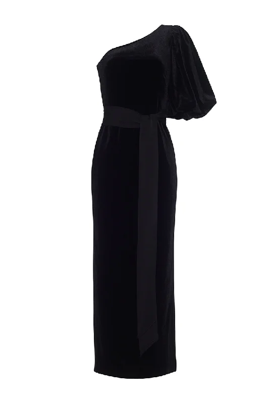 Long - Sleeve Women Dress in Velvet for a Luxurious Winter LookLucia Dress