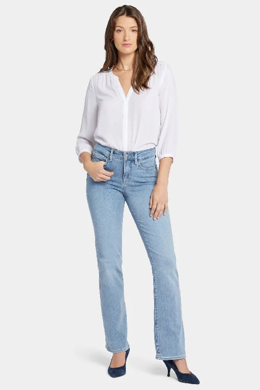 Wide - leg women jeans for a modern and relaxed vibeBlake Slim Flared Jeans In Petite - Haley