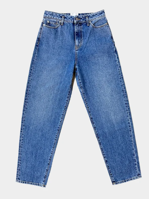 Dark - wash women jeans for a sophisticated and slimming effectBoyfriend Jeans