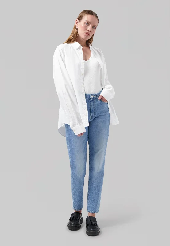 Wide - leg women jeans for a modern and relaxed vibeMams High Tapered - Old Stone