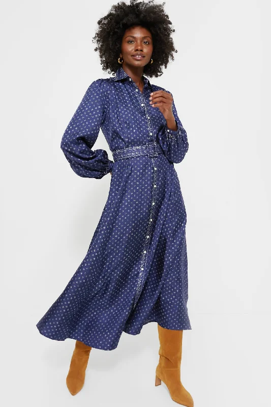 Shift Women Dress with a Simple and Classic Design for Everyday WearGeo Paisley Mer Day Dress