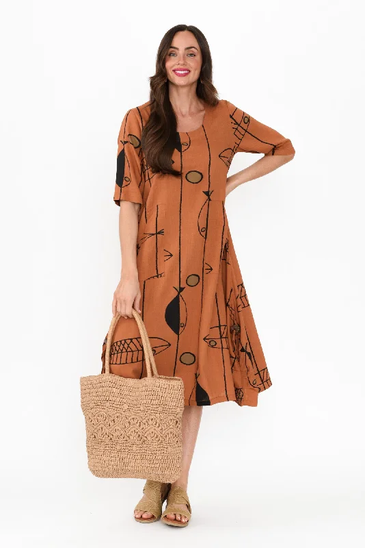 Halter Neck Women Dress to Show Off the Shoulders and NecklineHailee Rust Sea Linen Cotton Dress