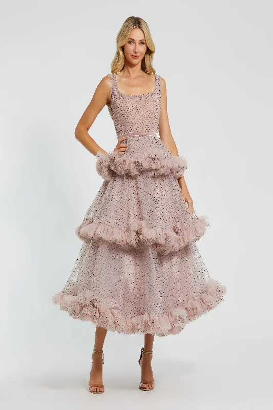 Ball Gown Women Dress with a Full Skirt for a Princess - like LookMac Duggal 20776