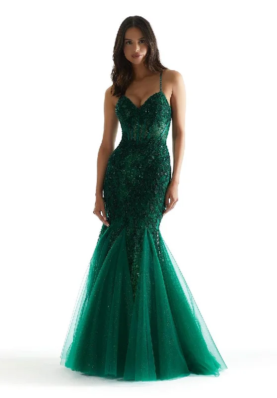 Off - the - Shoulder Women Dress for a Romantic and Feminine LookMorilee Lace Mermaid Prom Dress 47085