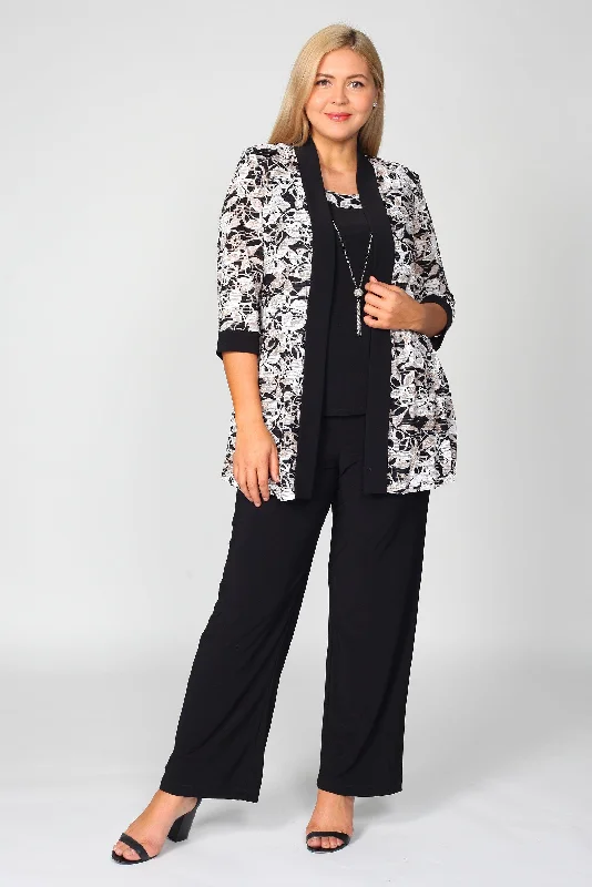 Shift Women Dress with a Simple and Classic Design for Everyday WearR&M Richards 5552 Long Floral Pant Set