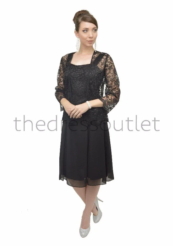 Pleated Women Dress with a Timeless and Elegant TextureShort Mother Of The Bride Dress With Jacket Sale