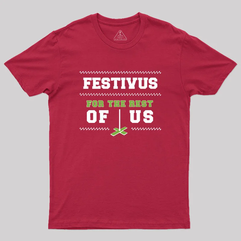 V - Neck Women T Shirt to Enhance the NecklineFestivus for the rest of us Geek T-Shirt