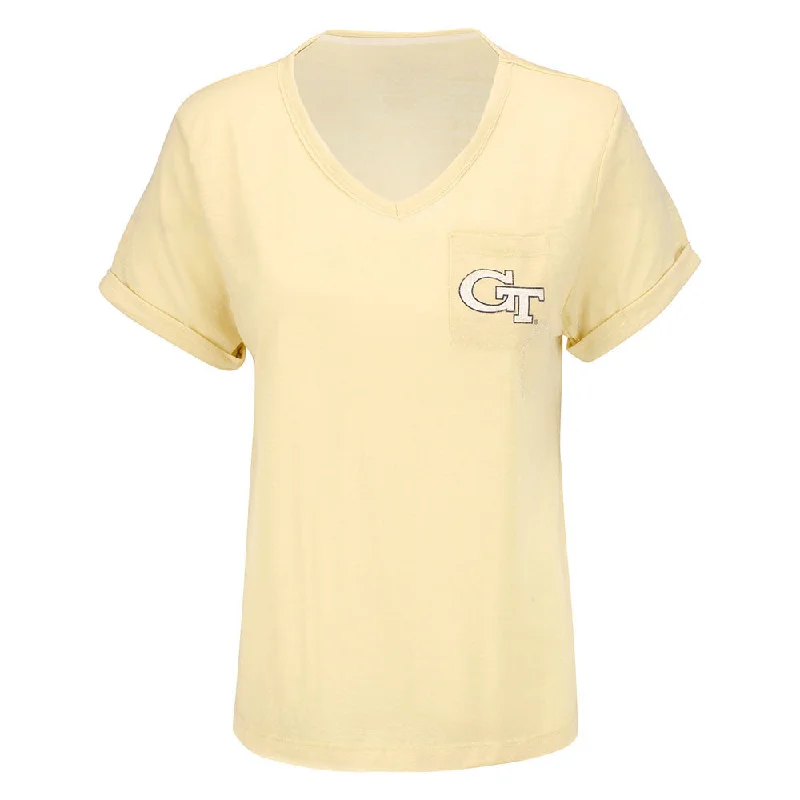 Pocketed Women T Shirt for Added FunctionalityLadies Georgia Tech Mrs. Iglesias T-Shirt