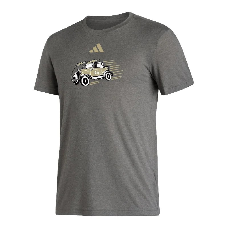 Pocketed Women T Shirt for Added FunctionalityGeorgia Tech Yellow Jackets Adidas Triblend T-Shirt