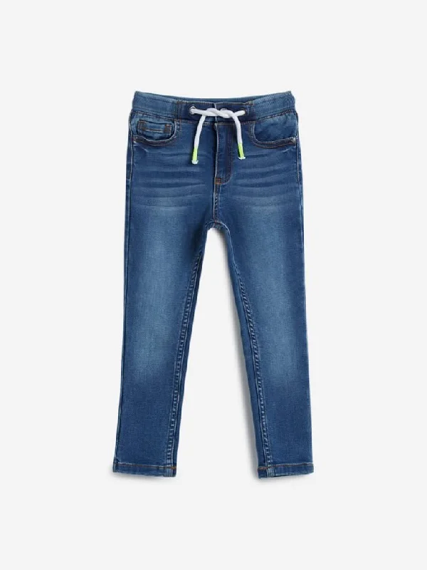 HOP Kids Blue Straight Jeans