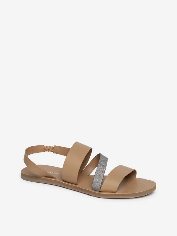 LUNA BLU Light Tan Sandals