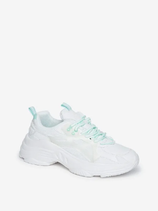 LUNA BLU White Chunky Sneakers