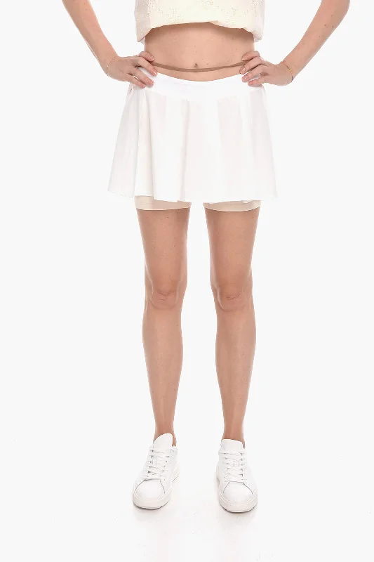 Nike JACQUEMUS Pleated Miniskirt with Shorts Layer